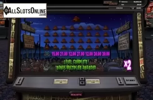 Bonus game screen 3. It Came From The Moon from Realistic