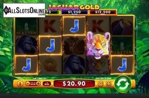 Win screen 2. Jaguar Gold from Skywind Group