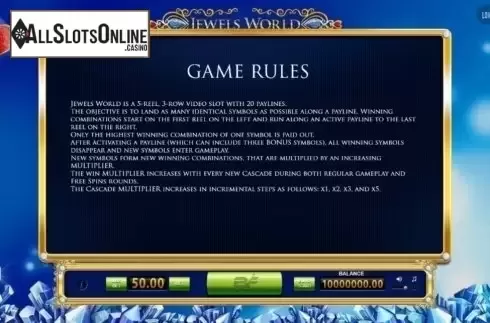 Screen3. Jewels World from BF games