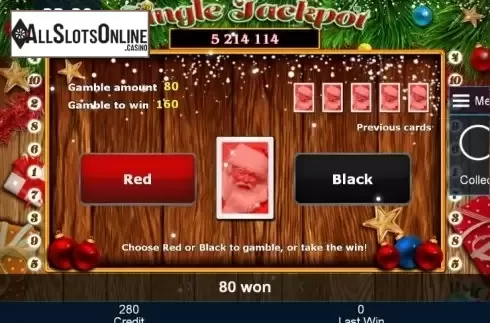 Double Up. Jingle Jackpot from Greentube