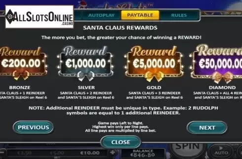 Features 2. Jingle Slots from Nucleus Gaming