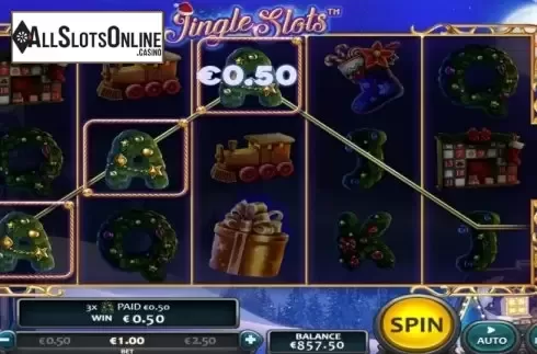 Win Screen 1. Jingle Slots from Nucleus Gaming