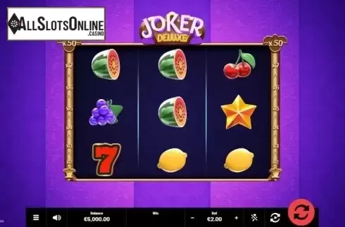 Reel Screen. Joker Deluxe from Mighty Finger