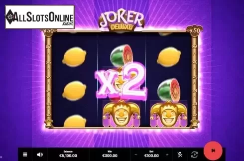 Win Screen 1. Joker Deluxe from Mighty Finger