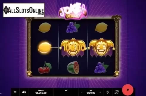 Win Screen 3. Joker Deluxe from Mighty Finger