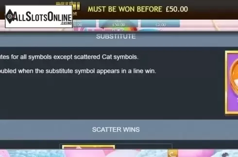 Substitute. Kitty Payout Jackpot from Eyecon