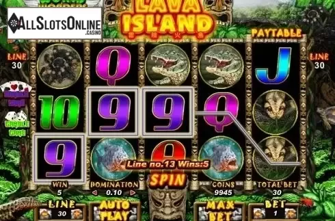 Game workflow 2. Lava Island from Spadegaming