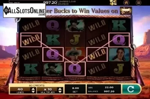 Win. Lawless Love from High 5 Games