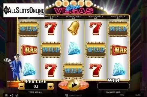 Reel Screen. Lemur Does Vegas from Spinomenal