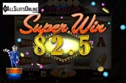 Super Win. Lemur Does Vegas from Spinomenal