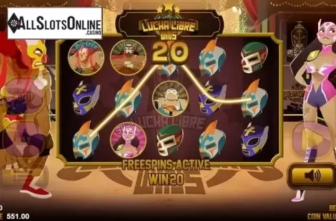 Free Spins 4. Lucha Libre Wins from Magma