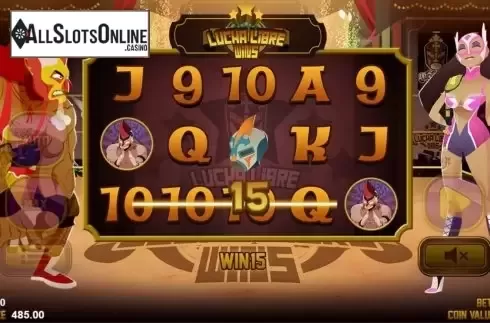 Win Screen. Lucha Libre Wins from Magma
