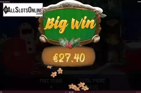 Big Win Screen