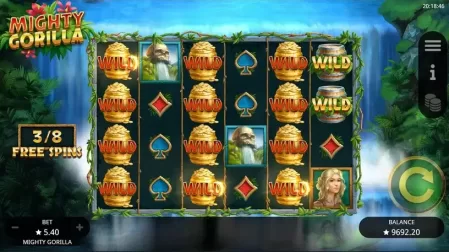 Mighty Gorilla slot screenshot 5