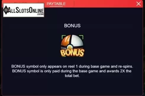 Paytable 4. Money Monster from XIN Gaming