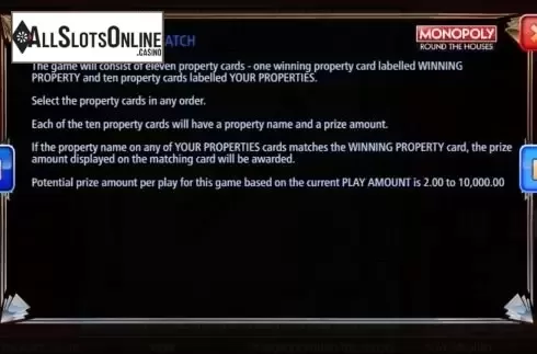 Paytable 4