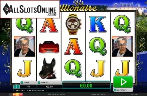 Screen 1. Mr. Billionaire from Leander Games