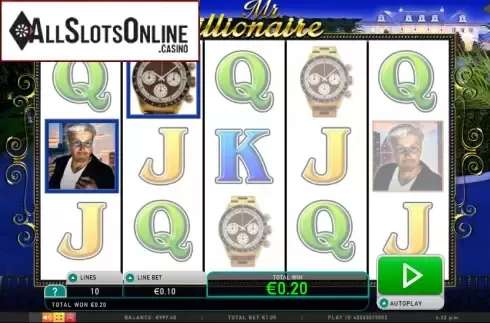 Screen 4. Mr. Billionaire from Leander Games