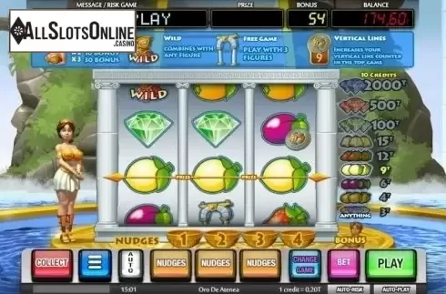 Win Screen. Oro De Atenea from MGA