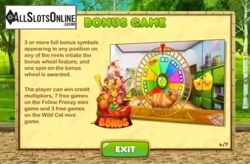 Paytable 4. Pets (Pariplay) from Pariplay