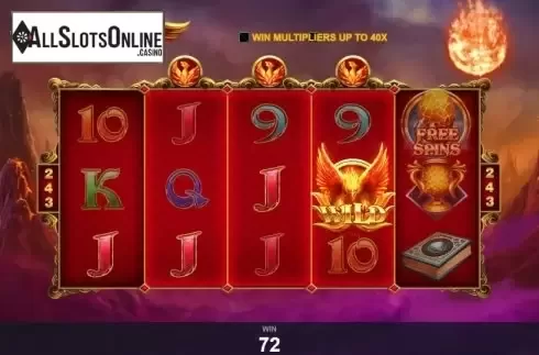 Win Screen 1. Phoenix Gold from Pariplay