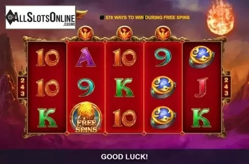 Reel Screen. Phoenix Gold from Pariplay