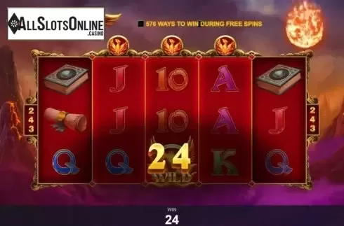 Win Screen 2. Phoenix Gold from Pariplay