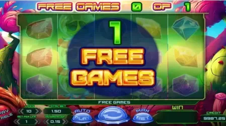 Planet Rocks slot screenshot 4