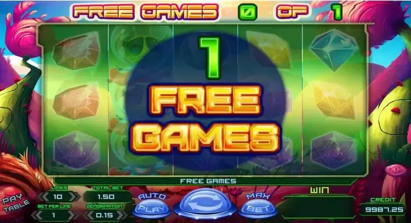 Planet Rocks slot screenshot 4