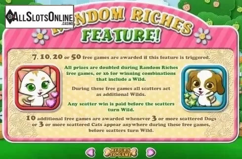 Feature 4. Purrfect Pets from RTG