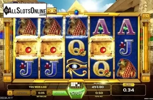 Scatter screen. Ramses Treasure from GameArt