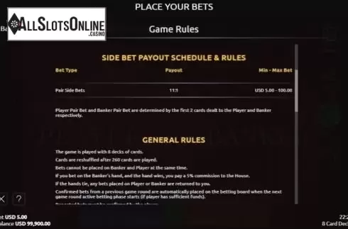 Game rules 2