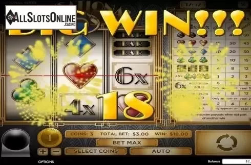 Win Screen 3. Sensational Sixes from Rival Gaming