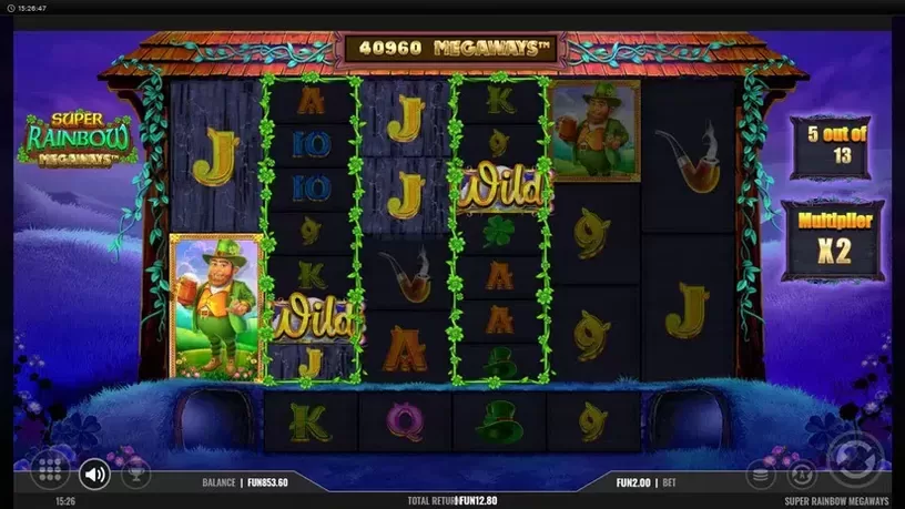Super Rainbow Megaways slot screenshot 5
