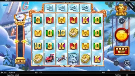 The G.O.A.T slot screenshot 1
