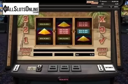 Reels screen. The Great Pyramid from Realistic