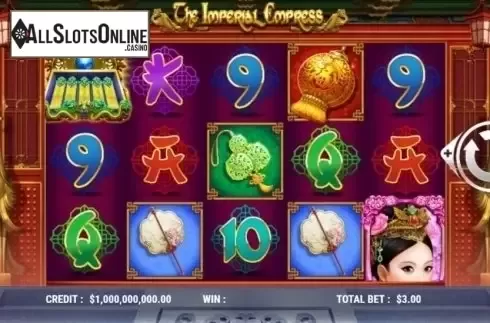 Reel Screen. The Imperial Empress from Slot Factory