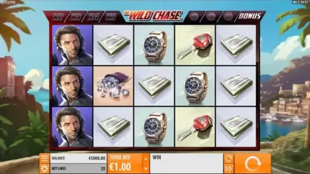 The Wild Chase slot screenshot 1