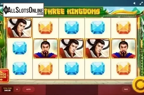 Screen 2. Three Kingdoms (Red Tiger) from Red Tiger