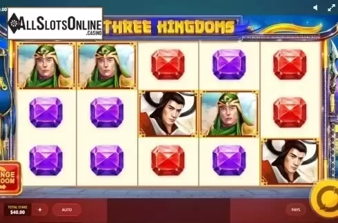 Screen 4. Three Kingdoms (Red Tiger) from Red Tiger