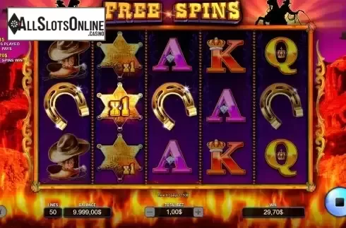 Free Spins screen 2