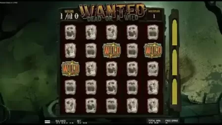 Wanted Dead or a Wild slot screenshot 4