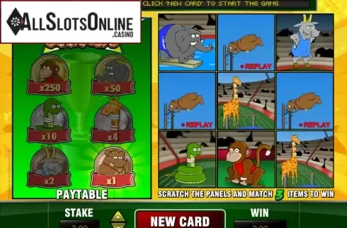 Win screen. Wild Champions from Microgaming