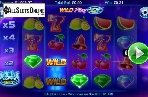 Screen 6. Wild Play SuperBet from NextGen