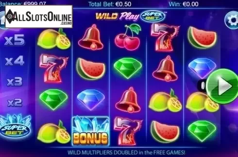 Screen 3. Wild Play SuperBet from NextGen