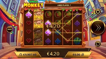 Amigo Monkey slot screenshot 3