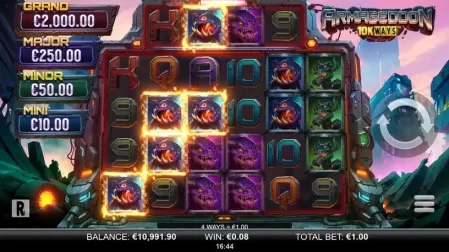 Armageddon Megaways slot screenshot 3