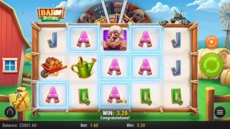 Barn Busters slot screenshot 2