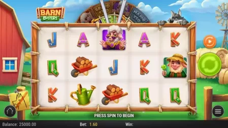 Barn Busters slot screenshot 1