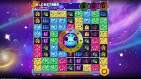 Blobsters Clusterbuster slot screenshot 2